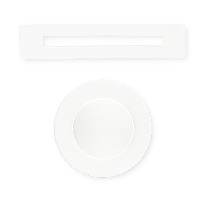 Corsan Mono E029 Slim wanna wolnostojąca przyścienna 160x75 biała + syfon biały E029LSWH