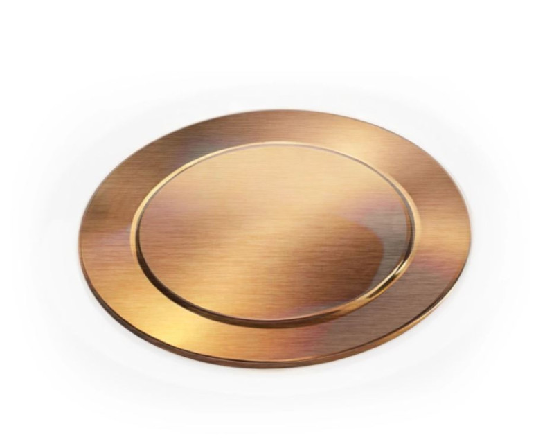 Corsan Mono V029 Slim wanna wolnostojąca przyścienna 160x75 biała + syfon miedź szczotkowana V029LSBRG