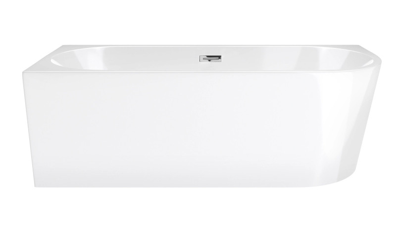 Corsan Intero E-230M wanna wolnostojąca przyścienna lewa 150x74,5 biała E230MLCHAC