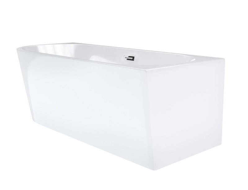 Corsan Intero E-230M wanna wolnostojąca przyścienna prawa 150x74,5 biała E230MPCH