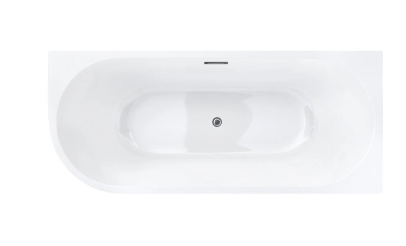 Corsan Intero E-230M wanna wolnostojąca przyścienna prawa 150x74,5 biała E230MPCH