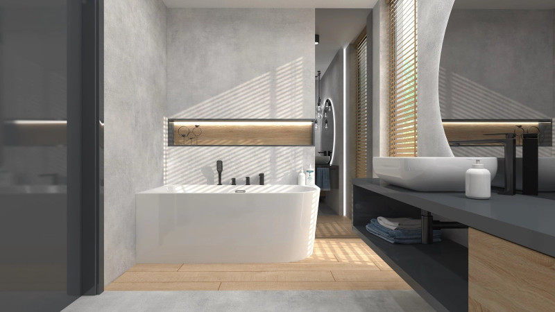 Corsan Intero E-240M wanna wolnostojąca przyścienna lewa 150x74 biała + syfon chrom E240MLCH