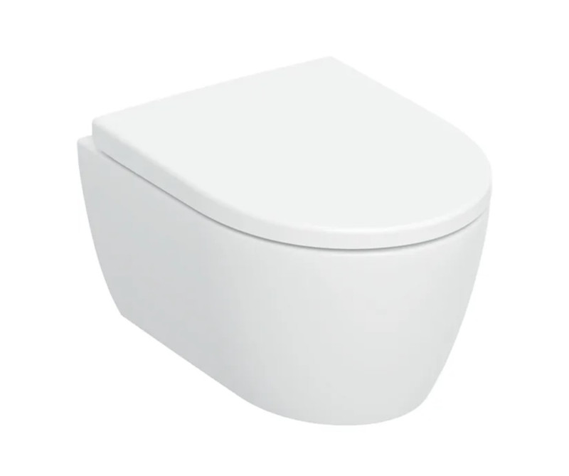 Geberit iCon TurboFlush muszla WC wisząca 49 cm + deska wolnoopadająca biały połysk 503.048.00.8