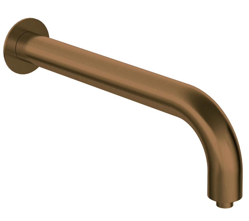 Deante Silia ramię prysznicowe ścienne 380 mm brąz szczotkowany NQS_C41K