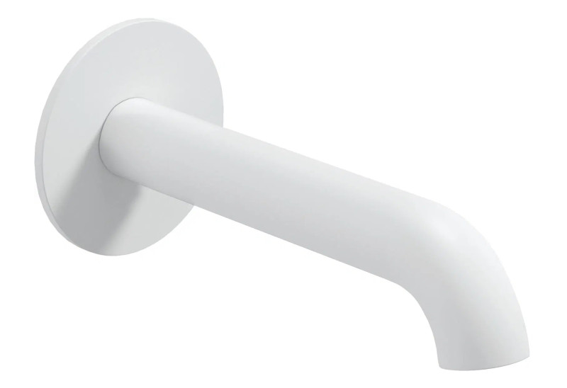 Deante Silia bateria wylewka wannowa 160 mm biały matowy NQS_A80K