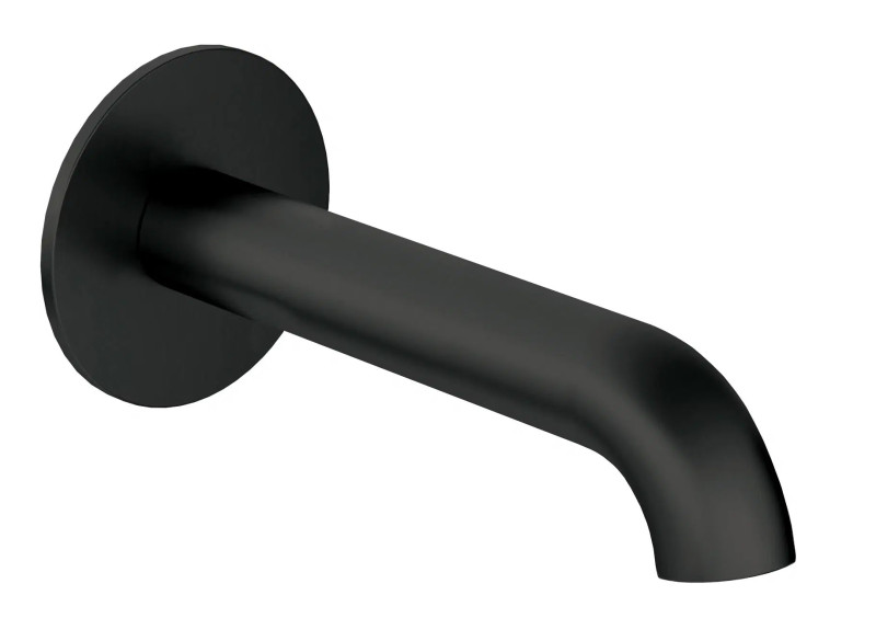 Deante Silia bateria wylewka wannowa 160 mm czarny matowy NQS_N80K