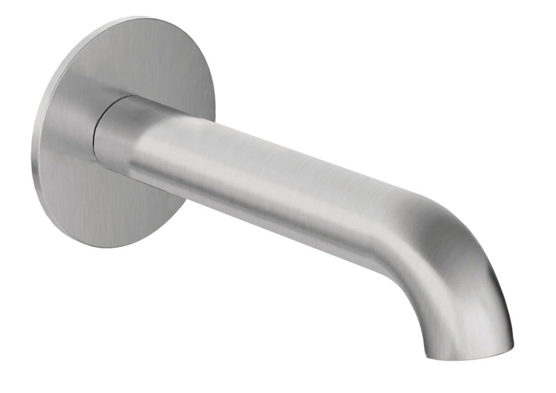 Deante Silia bateria wylewka wannowa 160 mm stal szczotkowana NQS_F80K