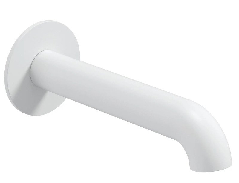 Deante Silia bateria wylewka wannowa biały matowy NQS_A81K