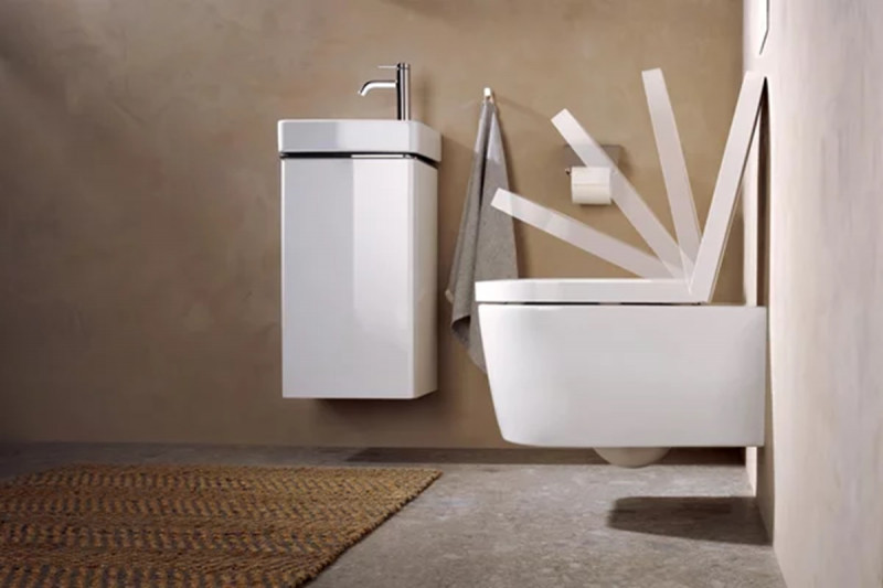 Hansgrohe GladeLake S Deska WC wolnoopadająca łatwowypinalana biały 60112450