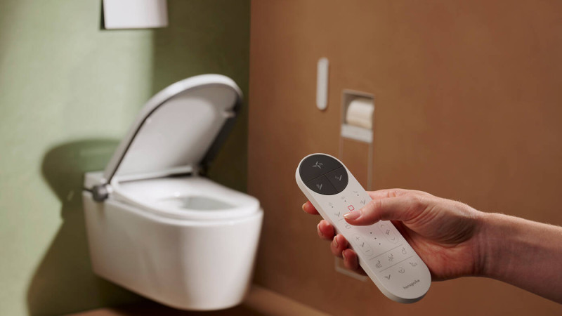 Hansgrohe LavaPura Element S Miska wisząca WC z funkcją bidetu AquaHelix Flush, SmartClean, HygieneEffect 63021450