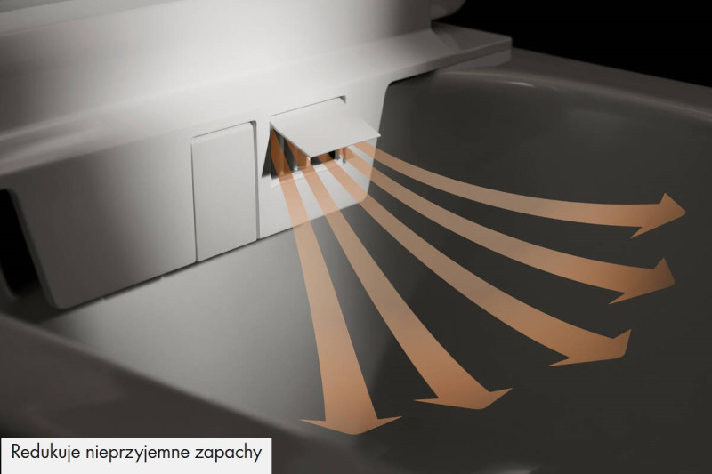 Hansgrohe LavaPura Element S Miska wisząca WC z funkcją bidetu AquaHelix Flush, SmartClean, HygieneEffect 63021450