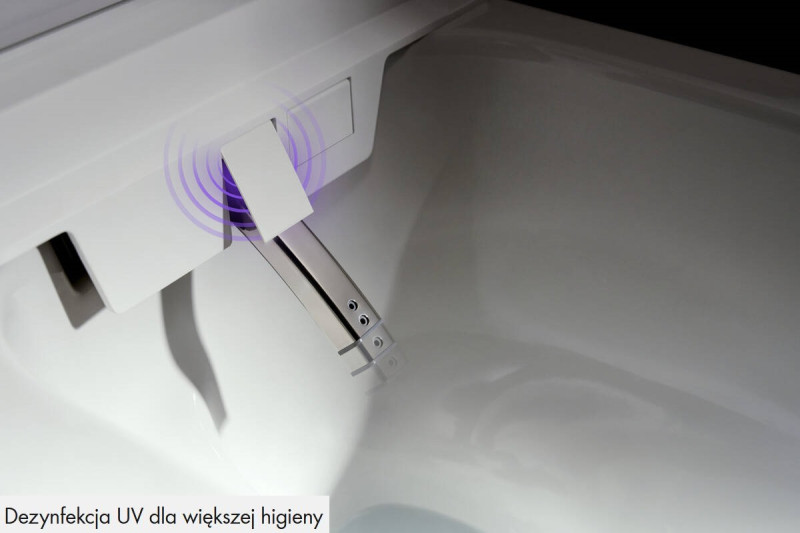 Hansgrohe LavaPura Element S Miska wisząca WC z funkcją bidetu AquaHelix Flush, SmartClean, HygieneEffect 63021450