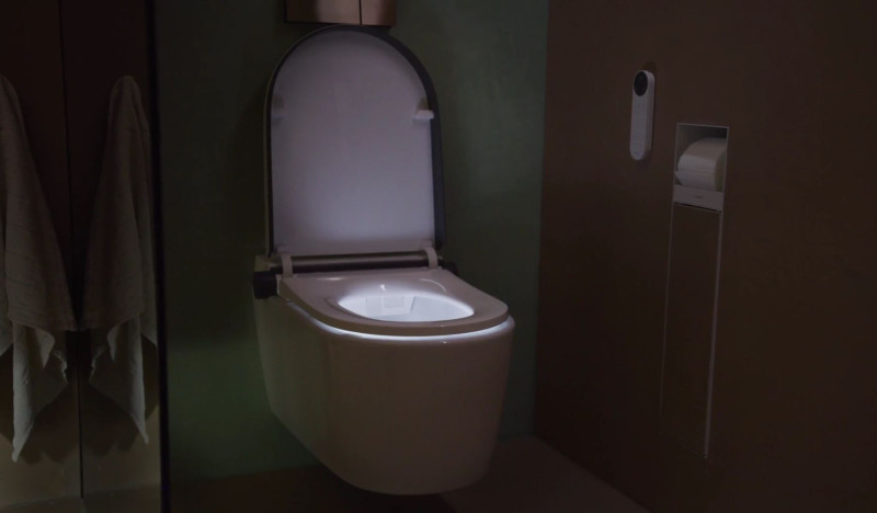 Hansgrohe LavaPura Element S Miska wisząca WC z funkcją bidetu AquaHelix Flush, SmartClean, HygieneEffect 63021450