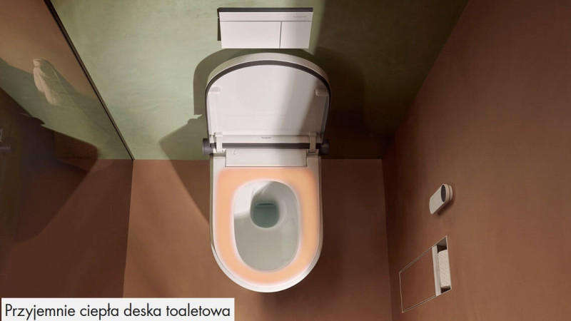 Hansgrohe LavaPura Element S Miska wisząca WC z funkcją bidetu AquaHelix Flush, SmartClean, HygieneEffect 63021450
