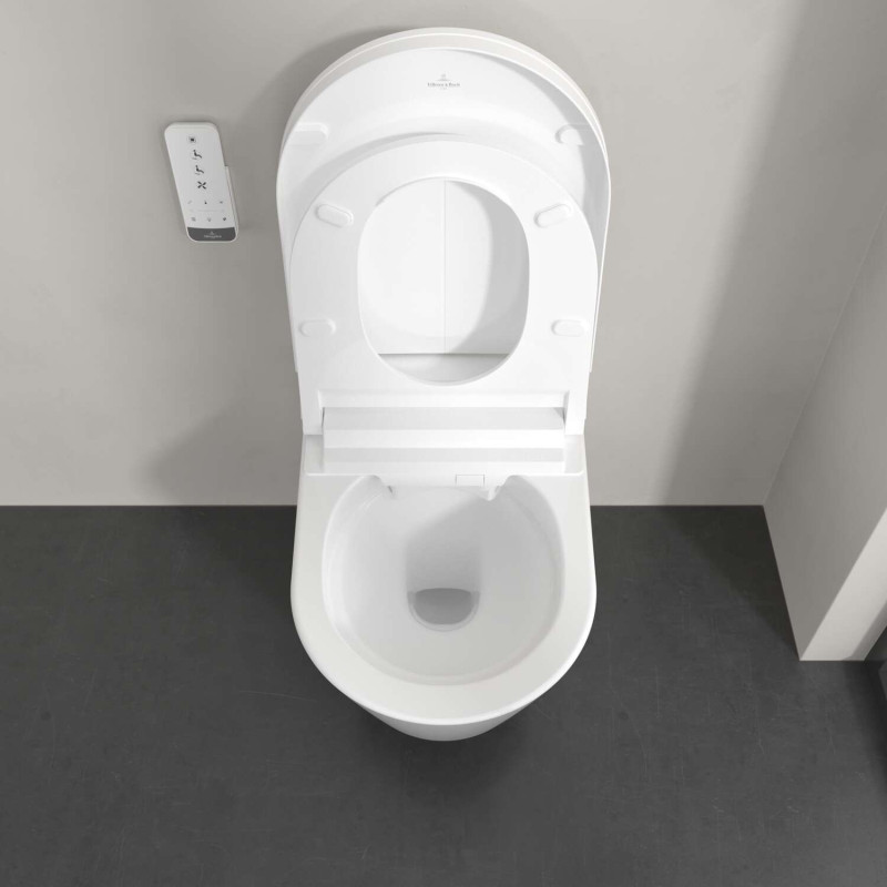 Villeroy&Boch Tivo muszla wisząca z funkcją bidetu biały Weiss Alpin V22EM101