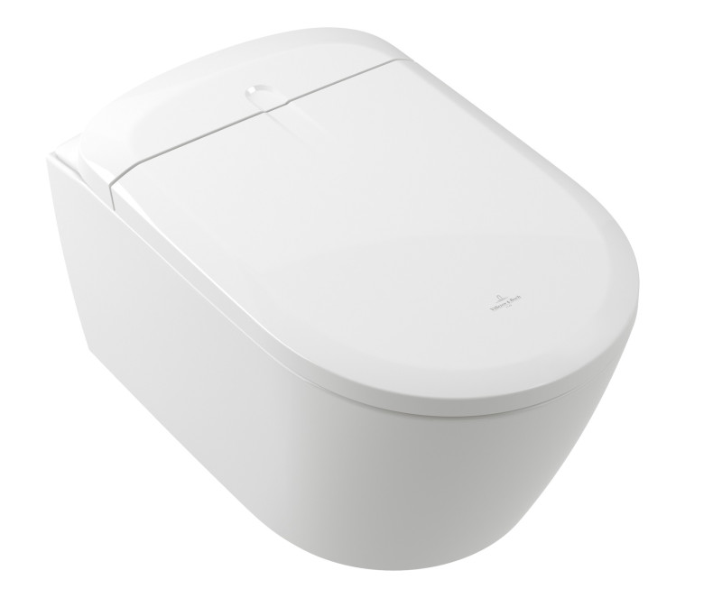 Villeroy&Boch Supreo TwistFlush muszla wisząca z funkcją bidetu biały Weiss Alpin CeramicPlus V16EN2R1