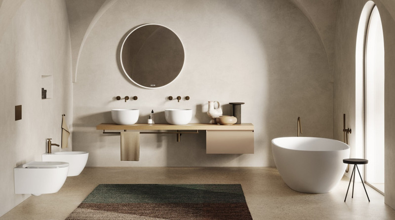 Catalano Sfera 50 UP-FIX Silentech muszla wisząca + deska wolnoopadająca slim + mocowanie 50x35 biały połysk Cataglaze 0511700001 + 0551250001 + 9056160000