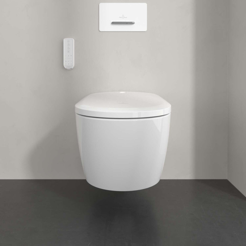 Villeroy&Boch Select Supreo TwistFlush muszla wisząca z funkcją bidetu biały Weiss Alpin CeramicPlus V16EN3R1