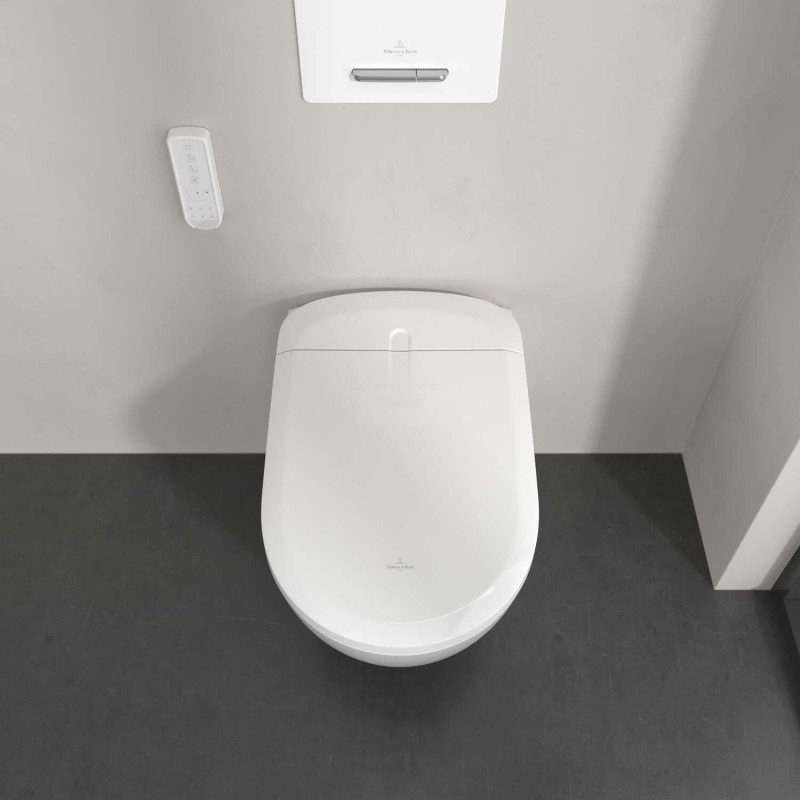 Villeroy&Boch Select Supreo TwistFlush muszla wisząca z funkcją bidetu biały Weiss Alpin CeramicPlus V16EN3R1