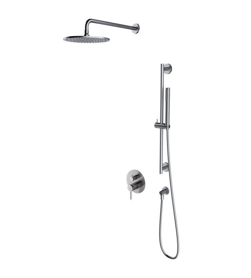 Omnires Y kompletny system podtynkowy nikiel szczotkowany SYSY47NI