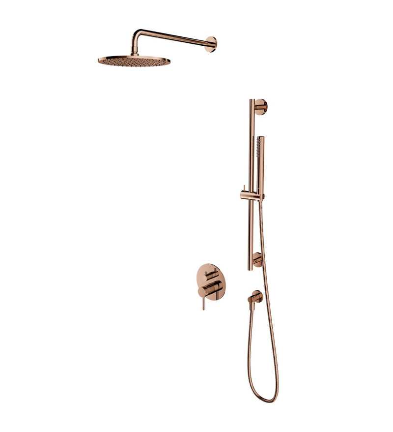 Omnires Y kompletny system podtynkowy miedź połysk SYSY47CP