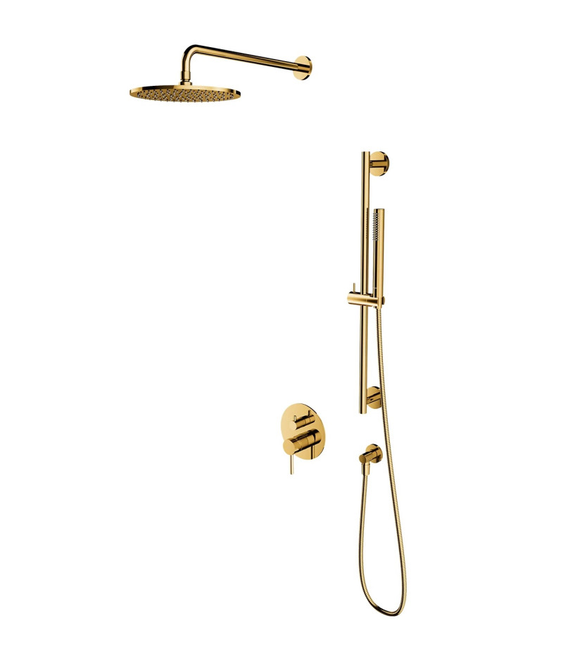 Omnires Y kompletny system podtynkowy złoty połysk SYSY47GL