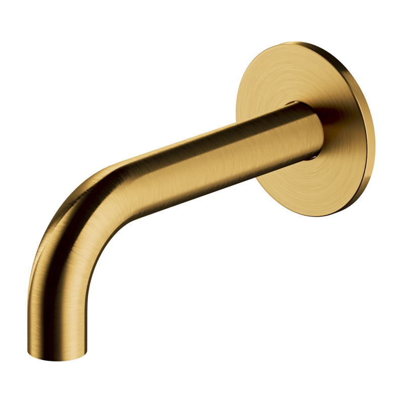 Omnires wylewka wannowa ścienna złoty szczotkowany WDY-SGLB