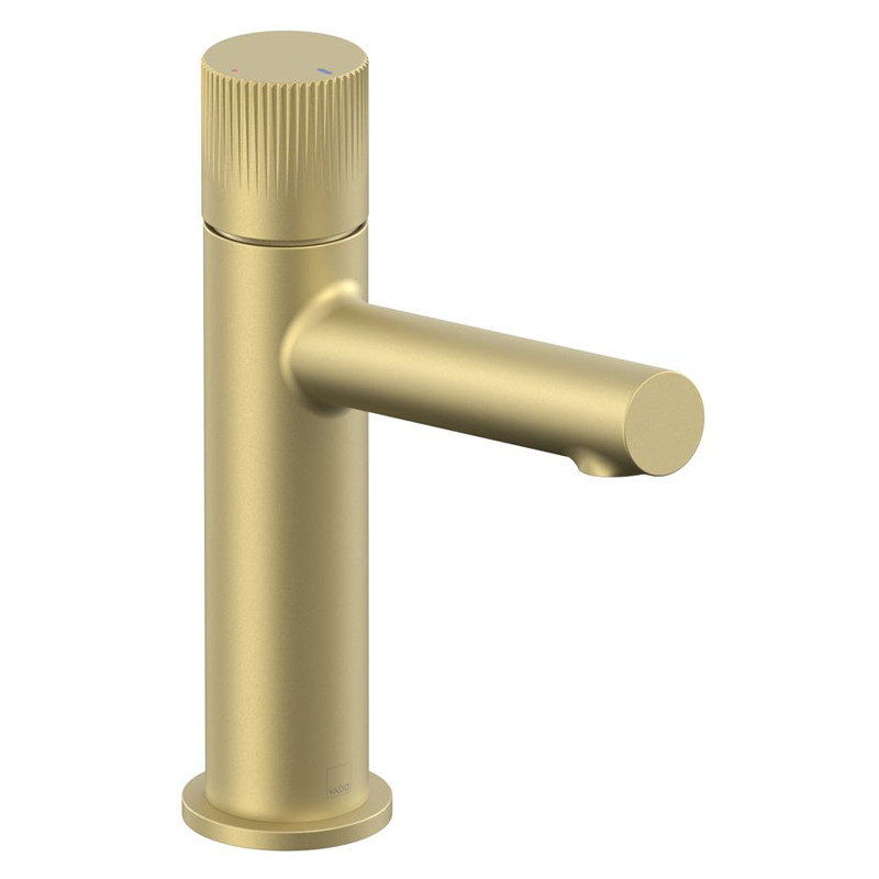 Vado Safari bateria umywalkowa bez korka mosiądz satynowy SAF-200/SB-SBR