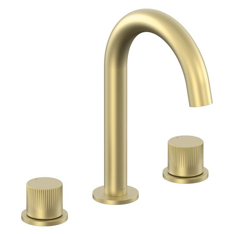 Vado Safari bateria umywalkowa 3-otworowa mosiądz satynowy SAF-201-SBR