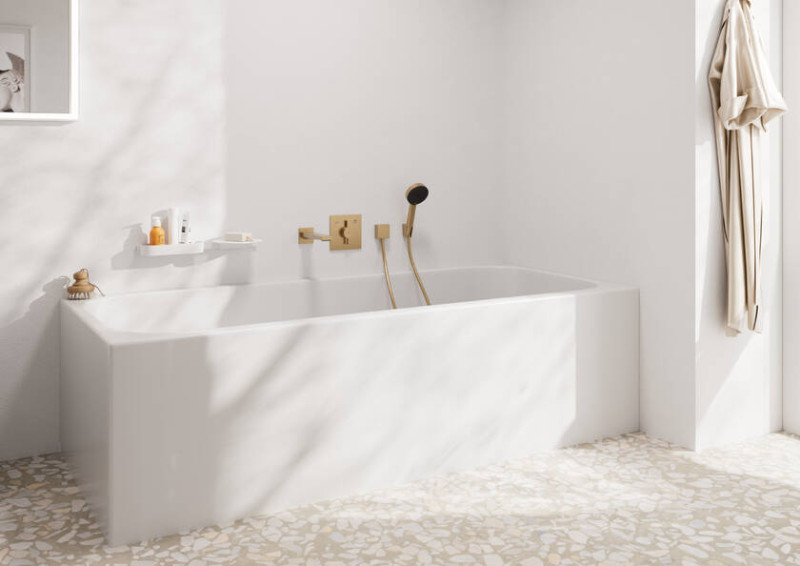 Hansgrohe Tecturis E wylewka wannowa 210 mm brąz szczotkowany 73410140