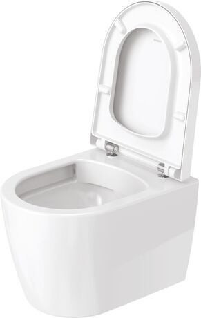 Duravit Me by Starck Rimless muszla wisząca DuraShield 48cm + deska wolnoopadająca 453009AAA1