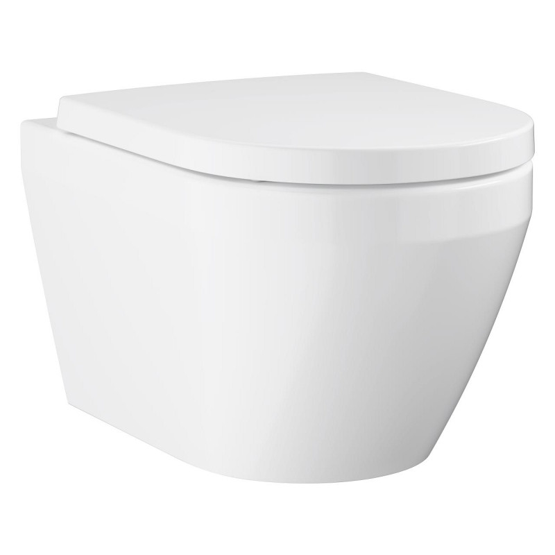 Grohe Euro Ceramic Triple Vortex muszla wisząca 54 cm + deska wolnoopadajaca HyperClean biel alpejska 102510SH00