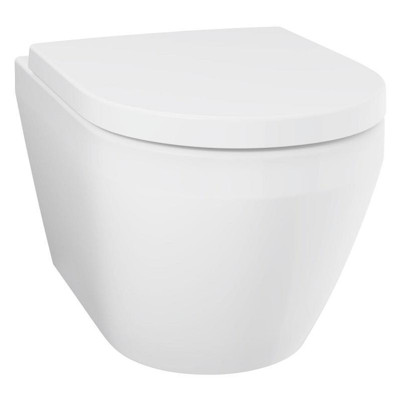 Grohe Euro Ceramic Triple Vortex muszla wisząca 54 cm + deska wolnoopadajaca HyperClean biel alpejska 102510SH00