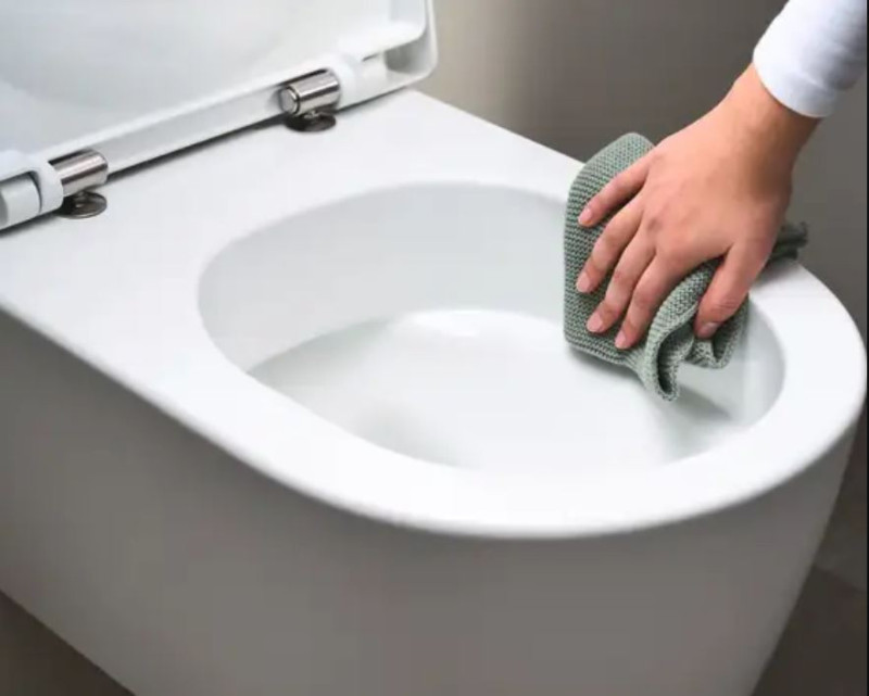 Duravit Me by Starck Rimless muszla wisząca DuraShield 57 cm + deska wolnoopadająca 452909AAA1