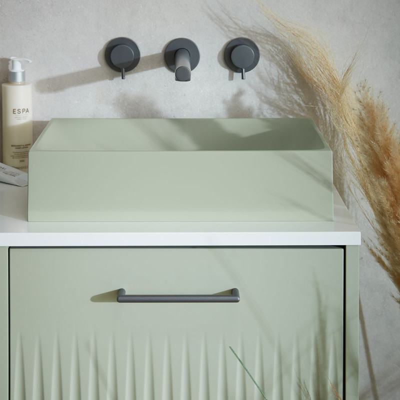 Vado Safari bateria umywalkowa 3-otworowa podtynkowa grafitowy SAF-109-PEW