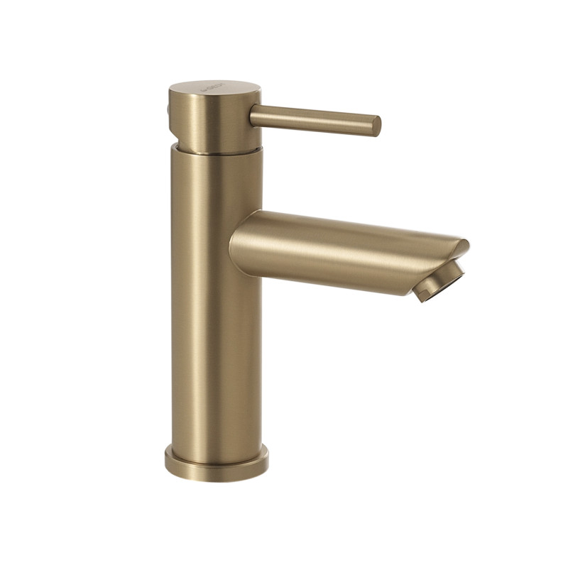 Gedy Garda bateria umywalkowa light gold PVD jasne złoto szczotkowane MXGA01-88