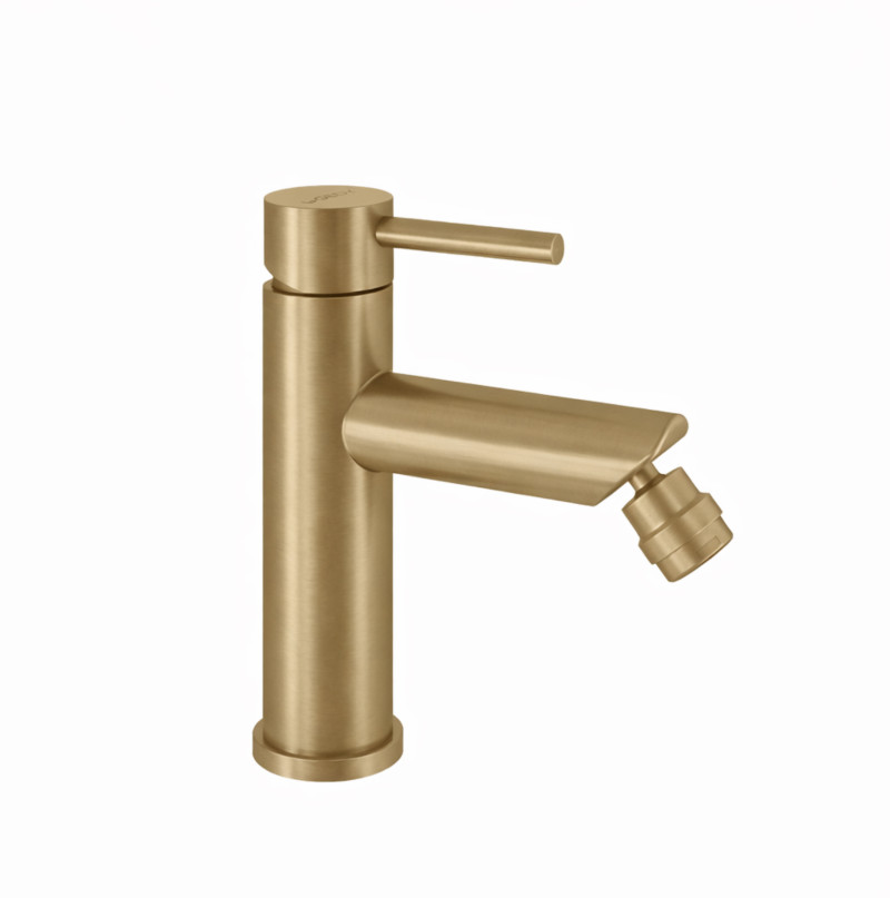 Gedy Garda bateria bidetowa light gold PVD złoty szczotkowany MXGA03-88