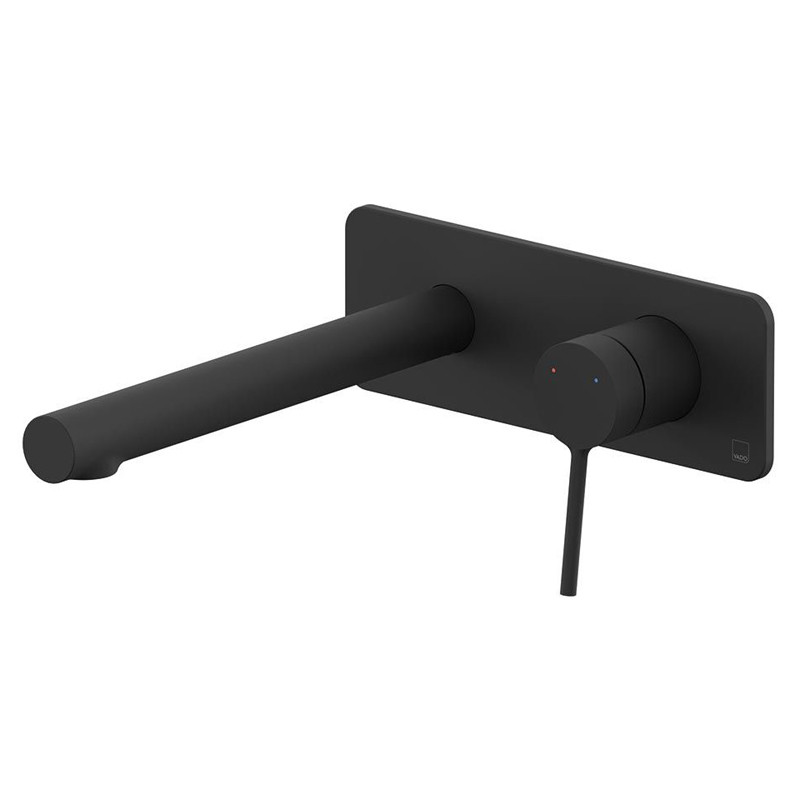 Vado Safari bateria umywalkowa podtynkowa czarny matowy SAF-109S-SQ-MB