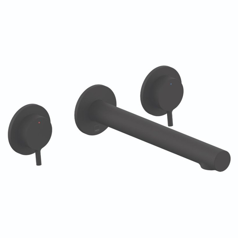 Vado Safari bateria umywalkowa  3-otworowa podtynkowa czarny matowy SAF-109-MB