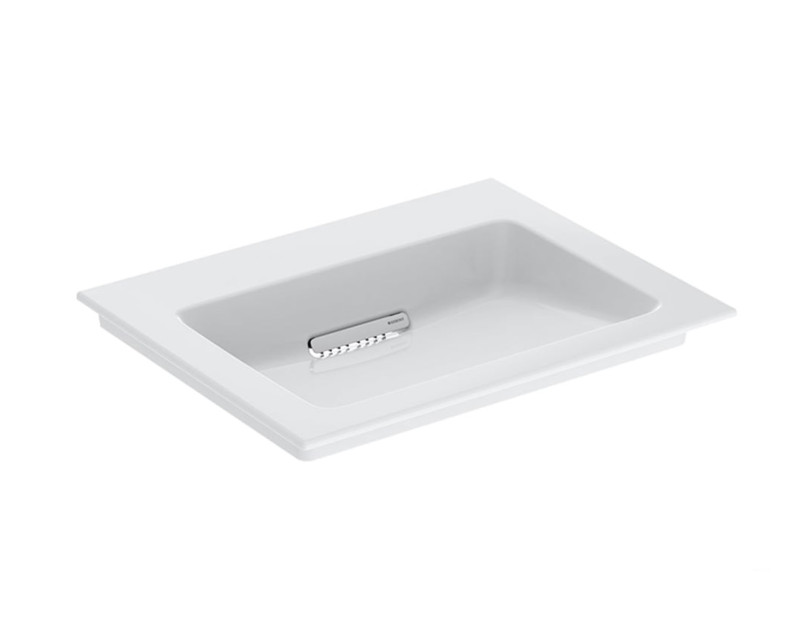 Geberit ONE CleanDrain umywalka meblowa 60x48 cm, bez otworu na baterię, KeraTect 505.001.00.1