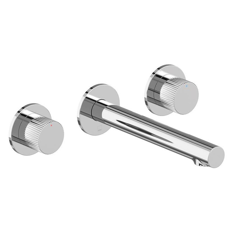 Vado Safari bateria umywalkowa 3-otworowa podtynkowa chrom połysk SAF-209-CP