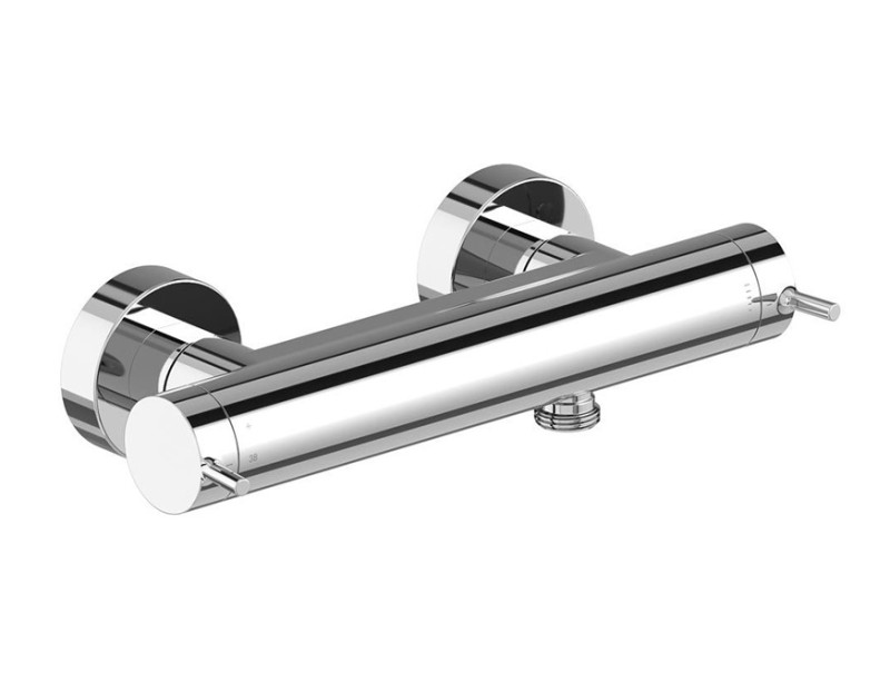 Vado Safari termostatyczna bateria prysznicowa ścienna chrom połysk SAF-149T-CP