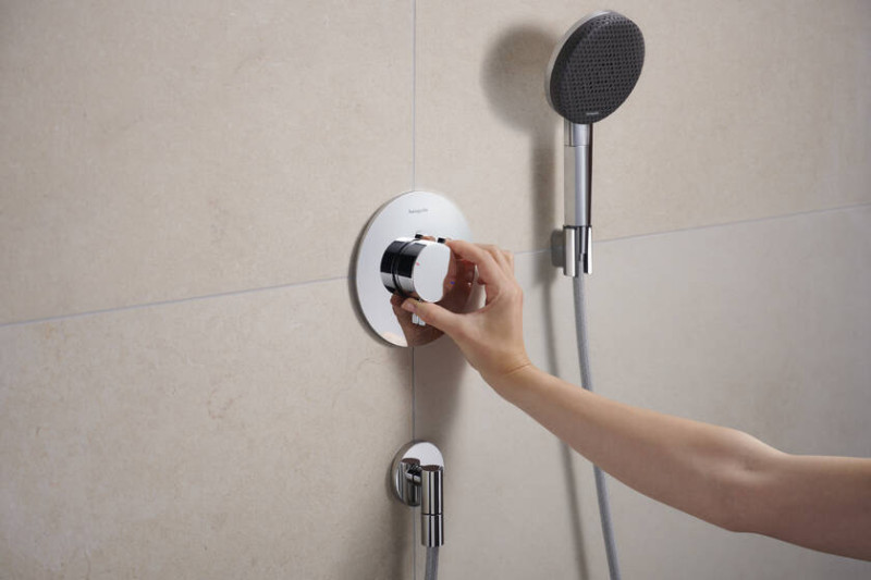 Hansgrohe Ecostat Comfort S bateria termostatyczna podtynkowa do 1 odbiornika chrom połysk 33714000