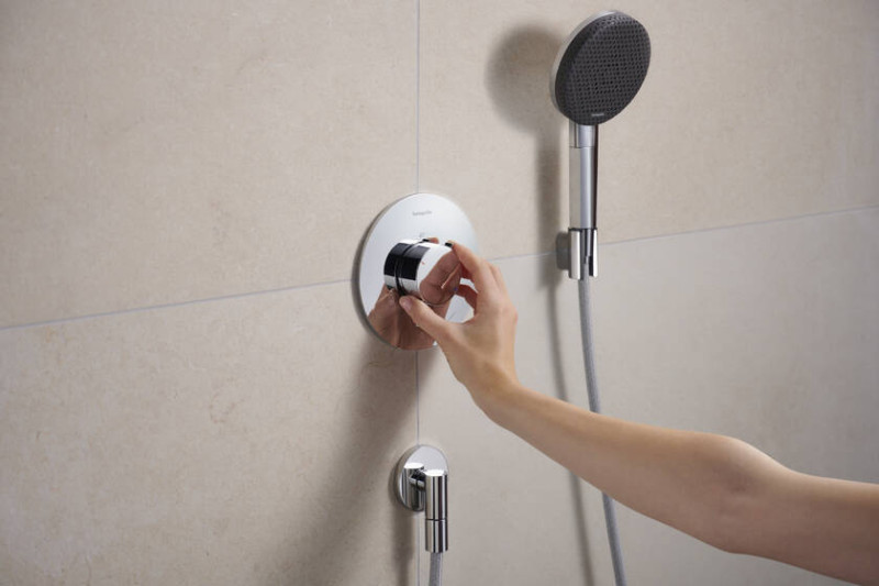 Hansgrohe Ecostat Comfort S bateria termostatyczna podtynkowa do 1 odbiornika chrom połysk 33714000
