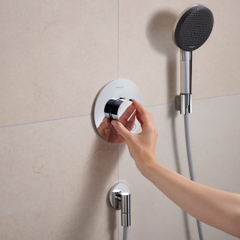 Hansgrohe Ecostat Comfort S bateria termostatyczna podtynkowa do 2 odbiorników chrom połysk 33718000