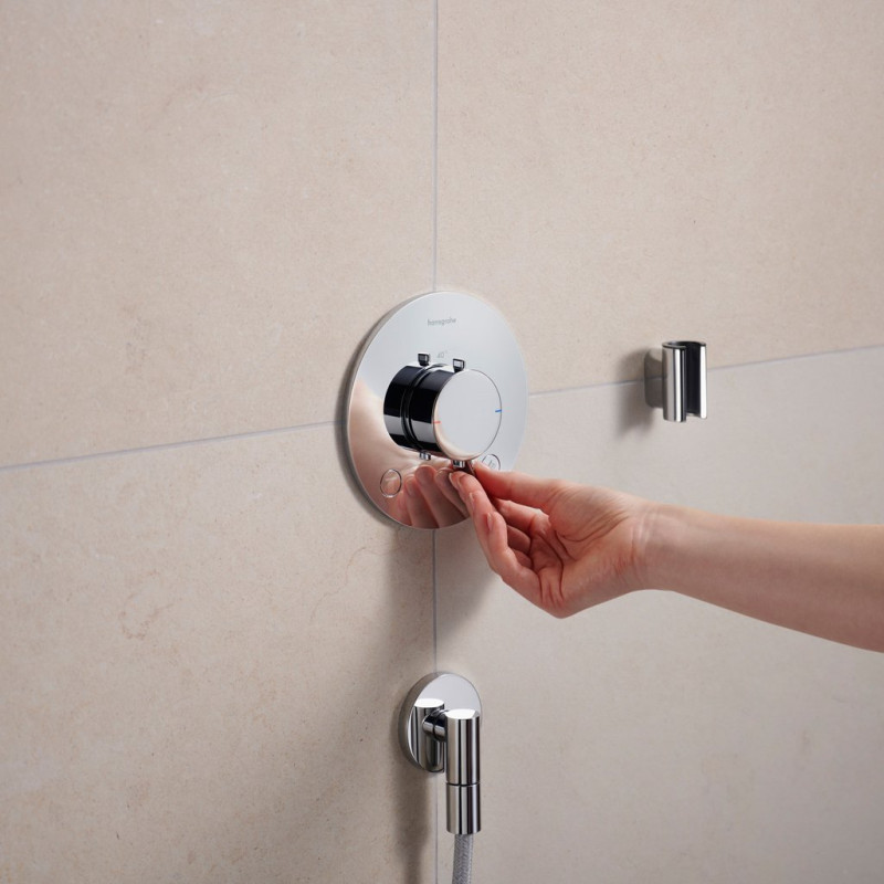 Hansgrohe Ecostat Comfort S bateria termostatyczna podtynkowa do 2 odbiorników chrom połysk 33718000