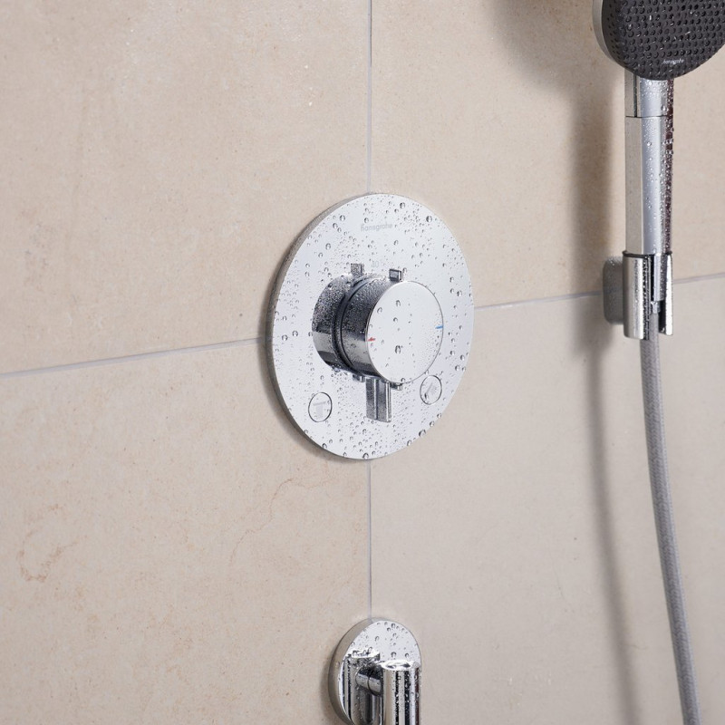 Hansgrohe Ecostat Comfort S bateria termostatyczna podtynkowa do 2 odbiorników chrom połysk 33718000
