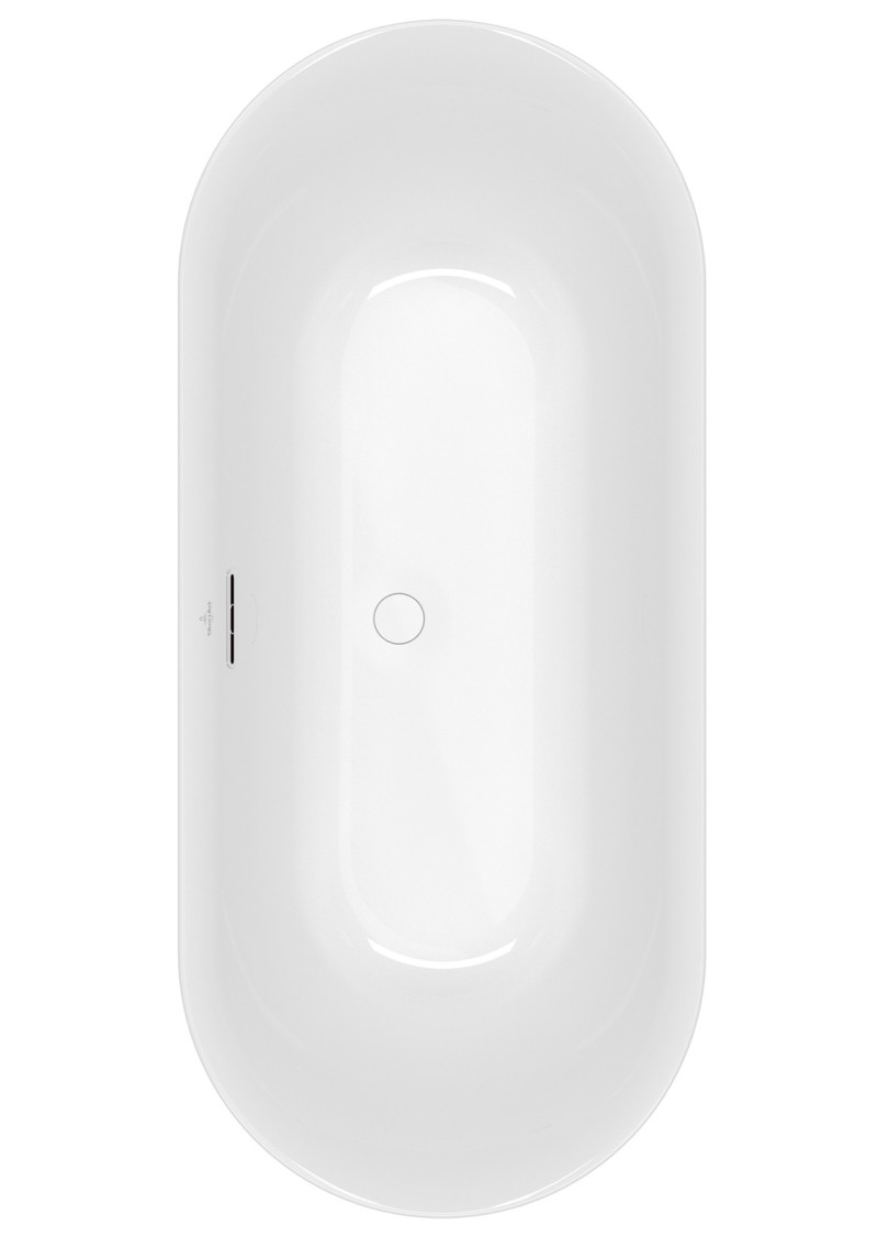 Villeroy&Boch Loop&Friends Oval wanna wolnostojąca 160 x 75 cm biały Weiss Alpin UBA160LOF9PD00V-01