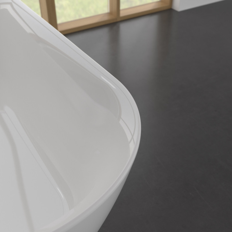 Villeroy&Boch Loop&Friends Oval wanna wolnostojąca 160 x 75 cm biały Weiss Alpin UBA160LOF9PD00V-01